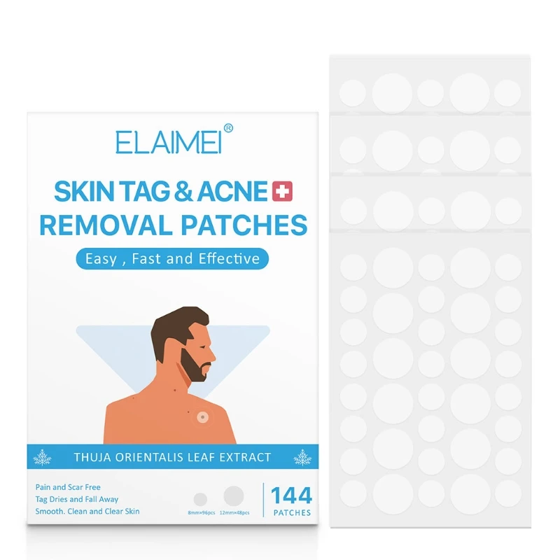 

Skin Tag Remover Patches Repair Lotion Set Wart Remover Patches Fast Healing