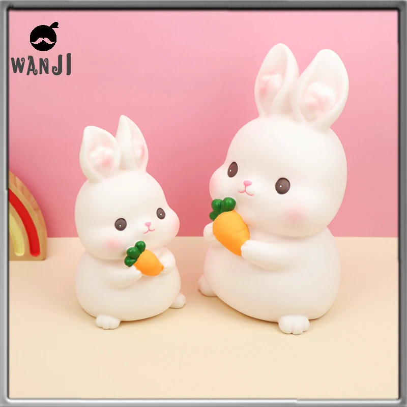 

WANJI Cartoon Cute Piggy Bank Rabbit Coin Storage Available Money Boxes Creative Girl Birthday Present Salvadanaio Home Decor