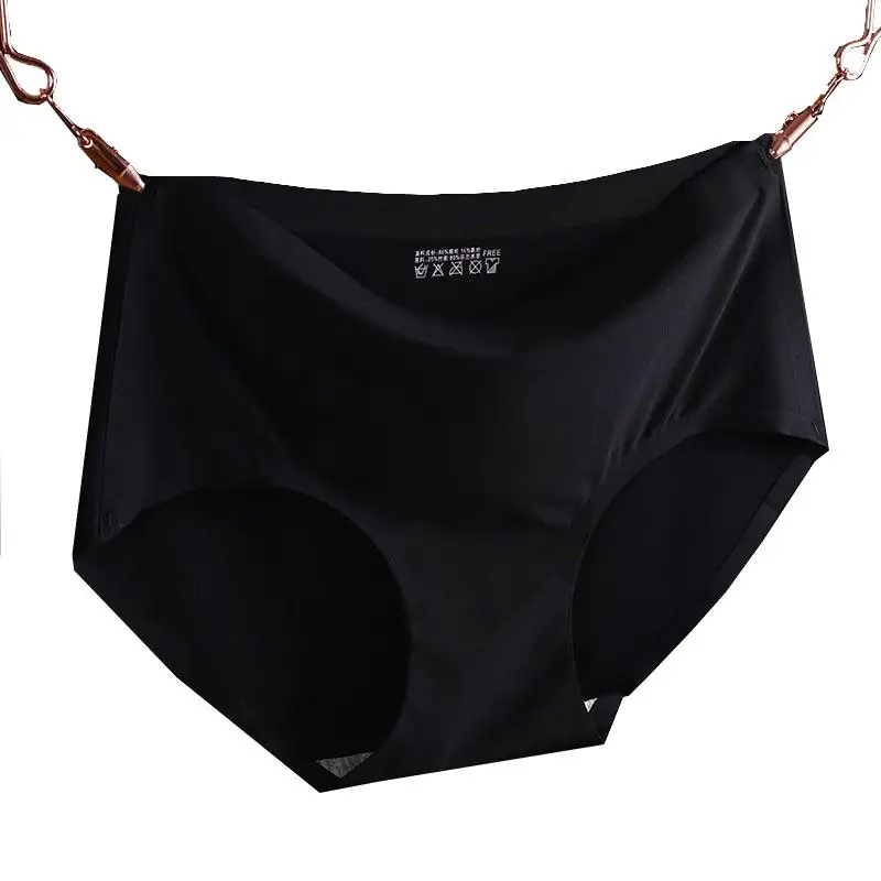 1 шт. дамских трусов трусы до середины талии модные бесшовное белье Трусики