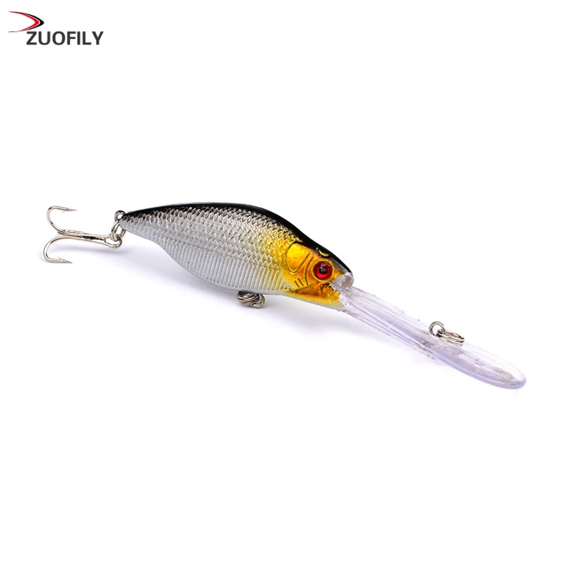 Гольян кренкбейт Тонущая жесткая рыболовная приманка среднего размера для