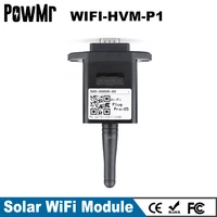 powmr wifi module wireless device with rs232 port remote monitoring for hybrid solar power inverter pow hvm5 5k 48v p wifi port