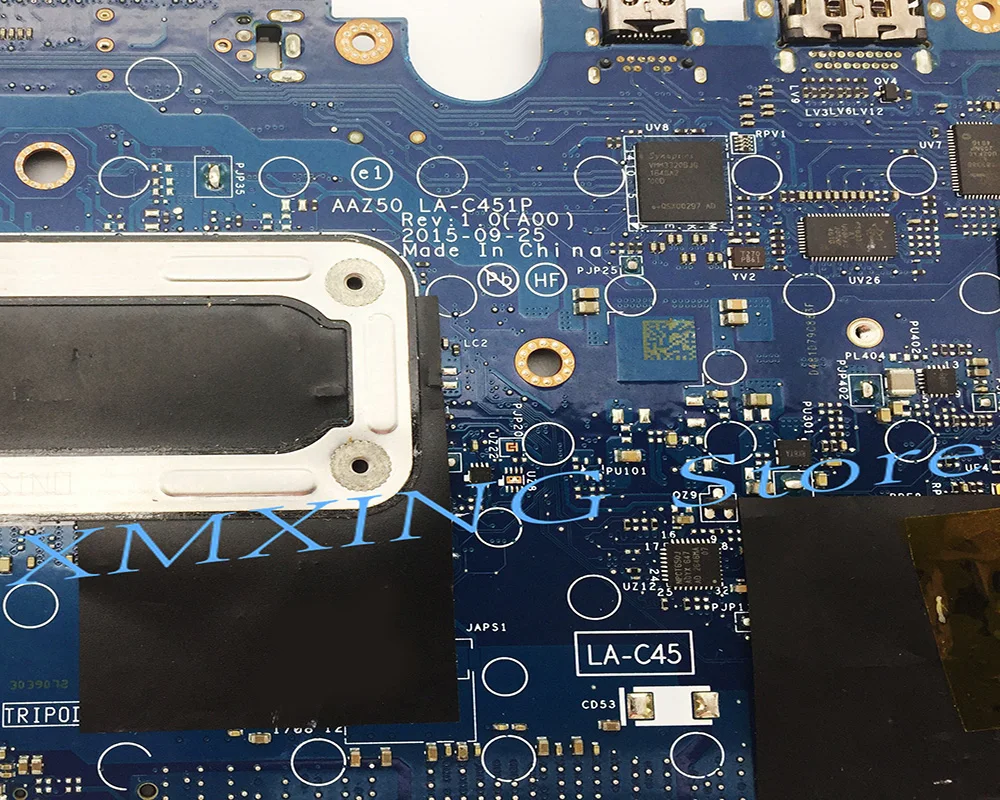 FULCOL для DELL Latitude 7270 E7270 материнская плата ноутбука I7 6600U LA C451P CN 0T0V7J T0V7J