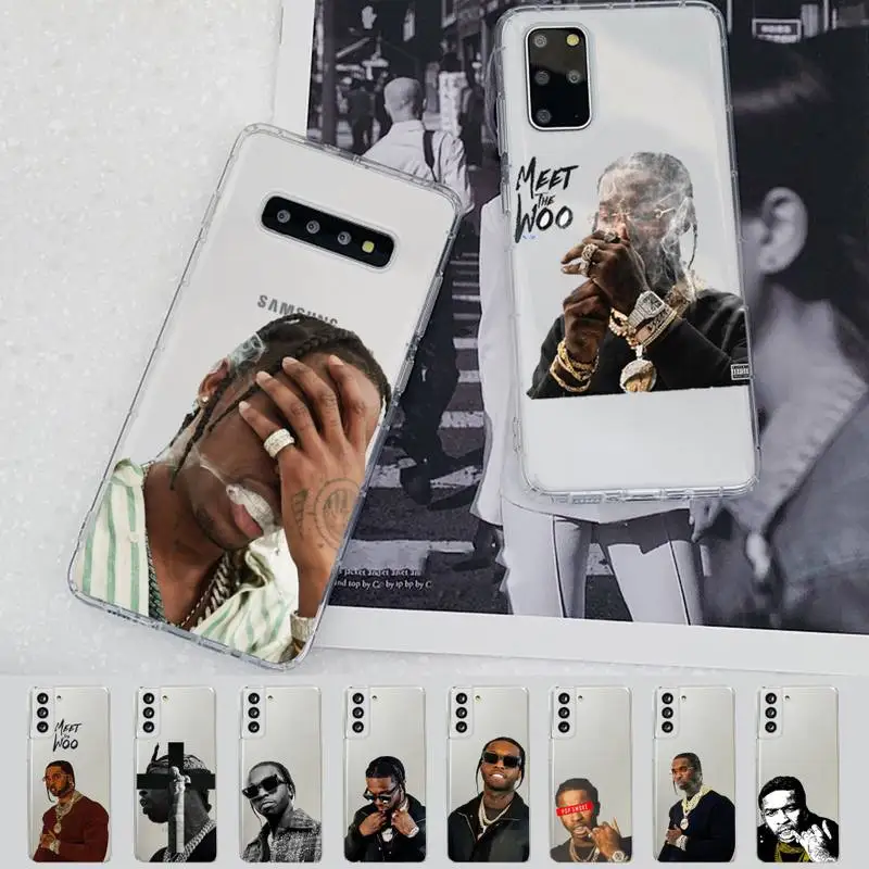 

POP SMOKE Phone Case For Samsung A 51 30s 71 21s 70 10 31 30 52 12 40 S20 21 plus lite UlTRA