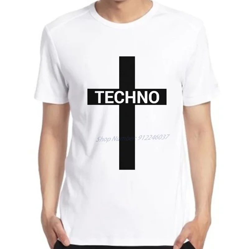 Футболка мужская оверсайз с принтом музыки и Иисуса |