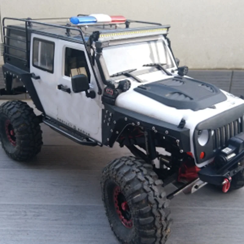 

2PCS Metal Side Pedal for 1:10 RC Crawler Axial Scx10 SCX10 II 90046 31m Wheelbase Jeep Wrangler Body Shell