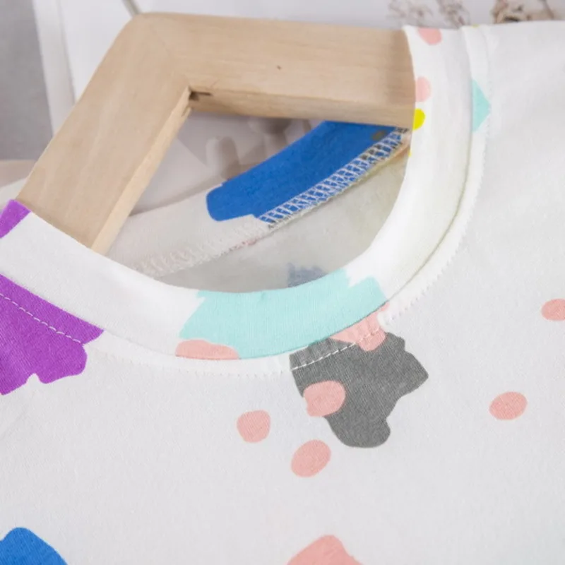 2 шт./комплект футболка и шорты с принтом для мальчиков девочек | Детская одежда