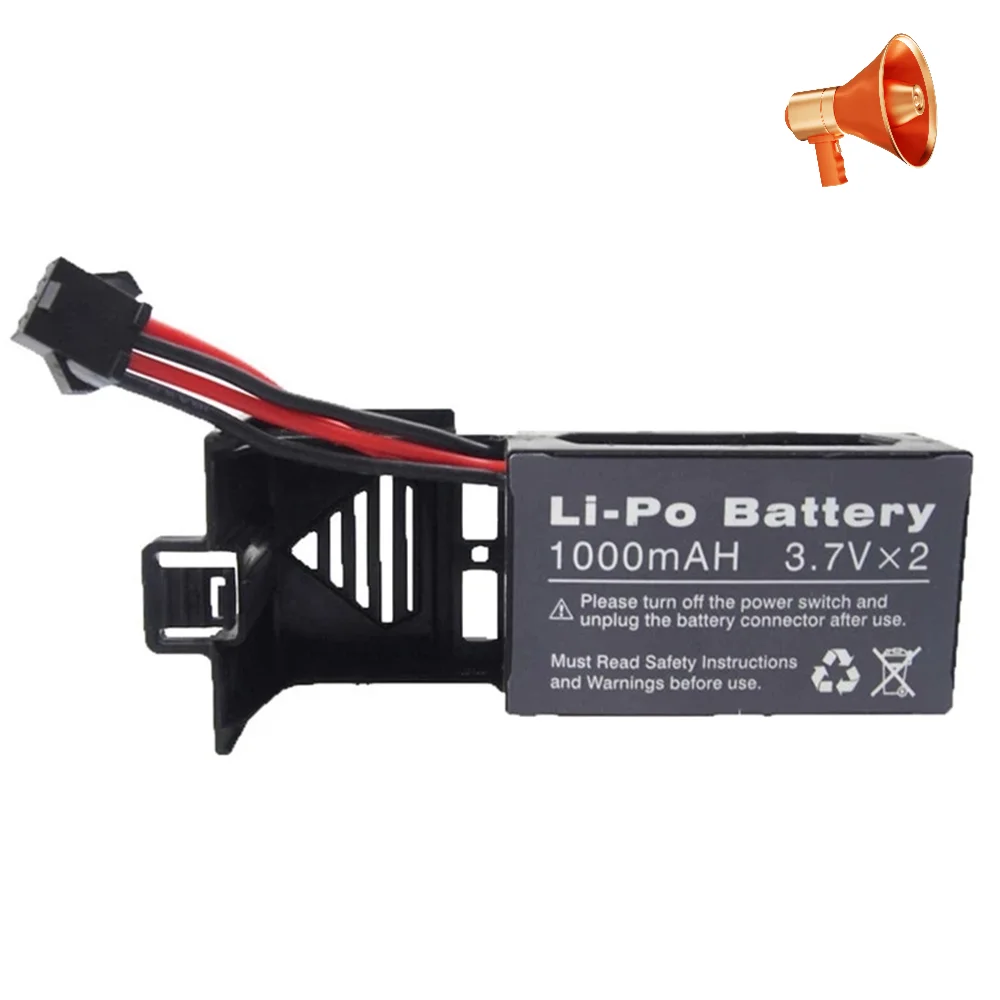 Высокое качество Новинка Оптовая продажа Оригинальный 7 4 V 1000mAh Li-Po Батарея для Udi