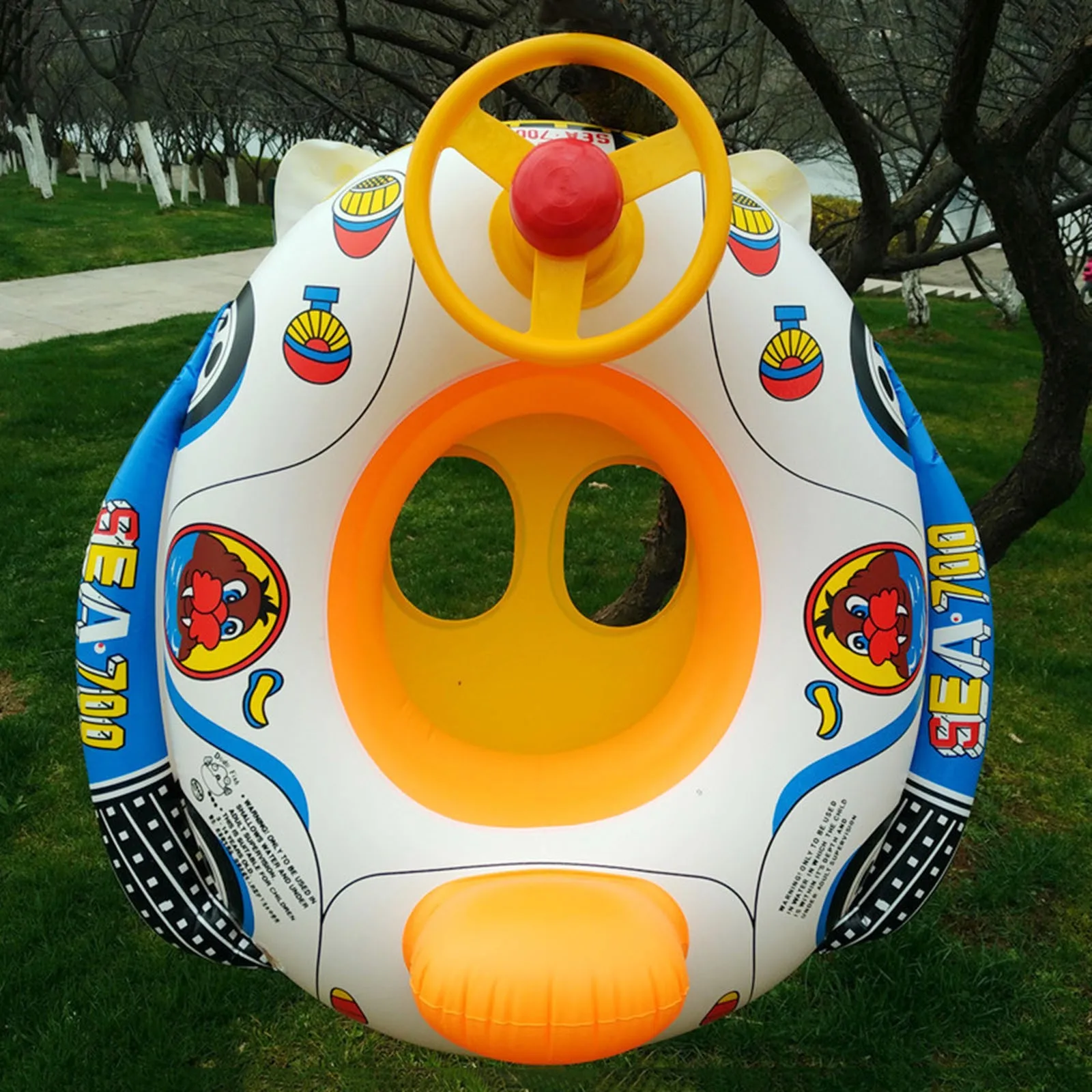 

Baby Swimming Inflatable Float Car Kids Seat Infant Pool Swimming Ring