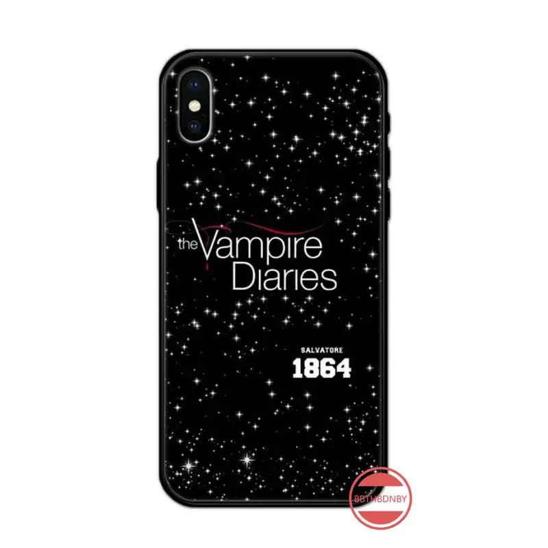 

The Vampire Diaries Stefan Damon Salvatore Phone Case for iPhone 11 12 mini pro XS MAX 8 7 6 6S Plus X 5S SE 2020 XR