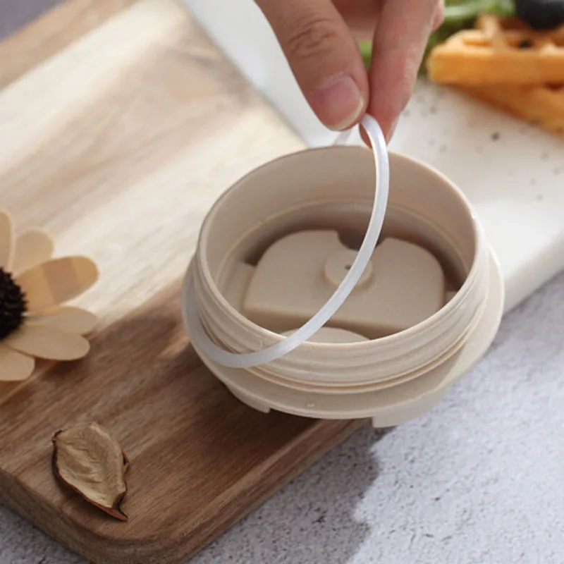 Портативные кофейные чашки из бамбукового волокна 420 мл экологически чистые