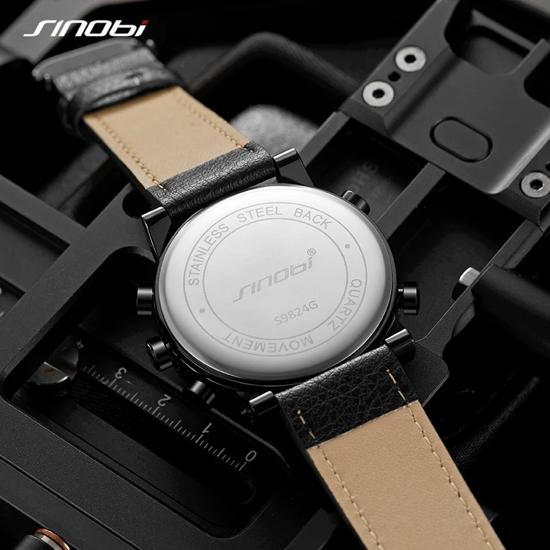 Мужские наручные часы Sinobi цифровые спортивные 2020 военные водонепроницаемые с