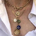 Женская цепочка с кулоном в виде сердца