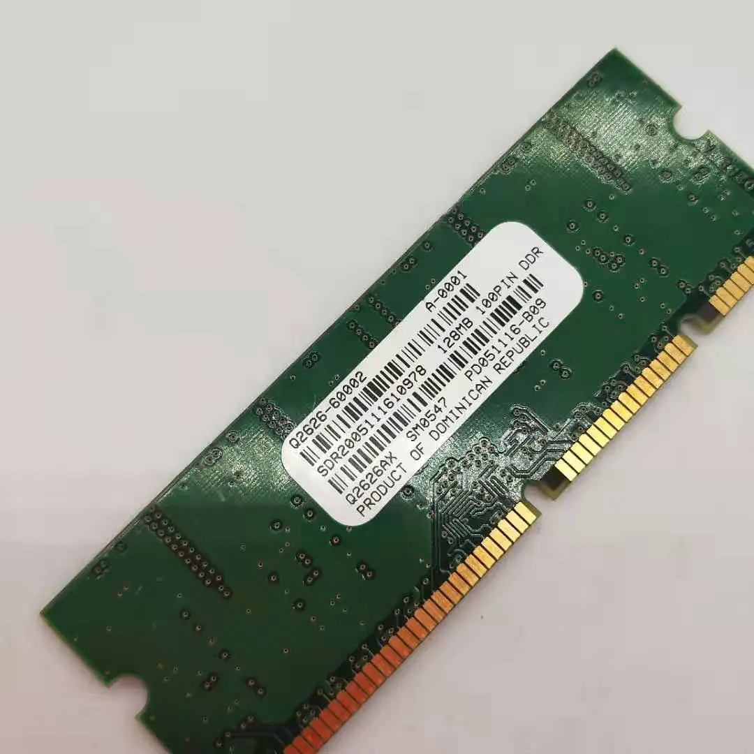 

Детали для принтера HP Q2626-60002 9200C 128M DDR Dimm Ram Memory Q2626AX