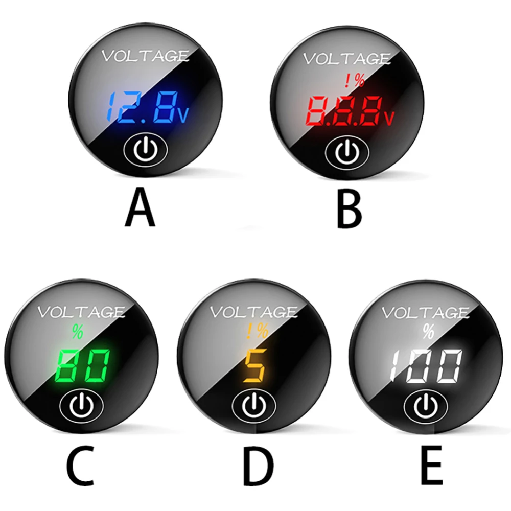 Цифровой вольтметр с ЖК панелью 5 48 В|Инструменты| |