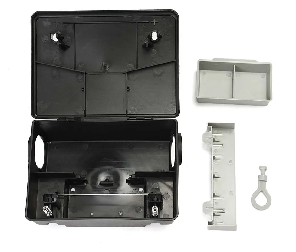 Домашняя крысиная ядовитая приманка коробка пластиковая грызун станция ловушка