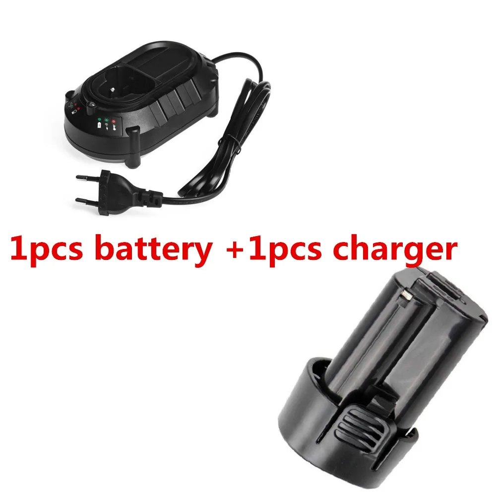 Аккумулятор для Makita 10,8 В 10,8 вольт BL1013 BL1014 TD090D TD090DW LCT203W 194550-6 194551-4 литий-ионный Электрический Электроинструмент+ зарядное устройство