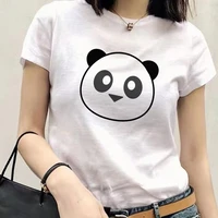 women t shirts fashion cartoon cute panda print female clothing white t shirts graphic oversized vintage t shirts streetwears