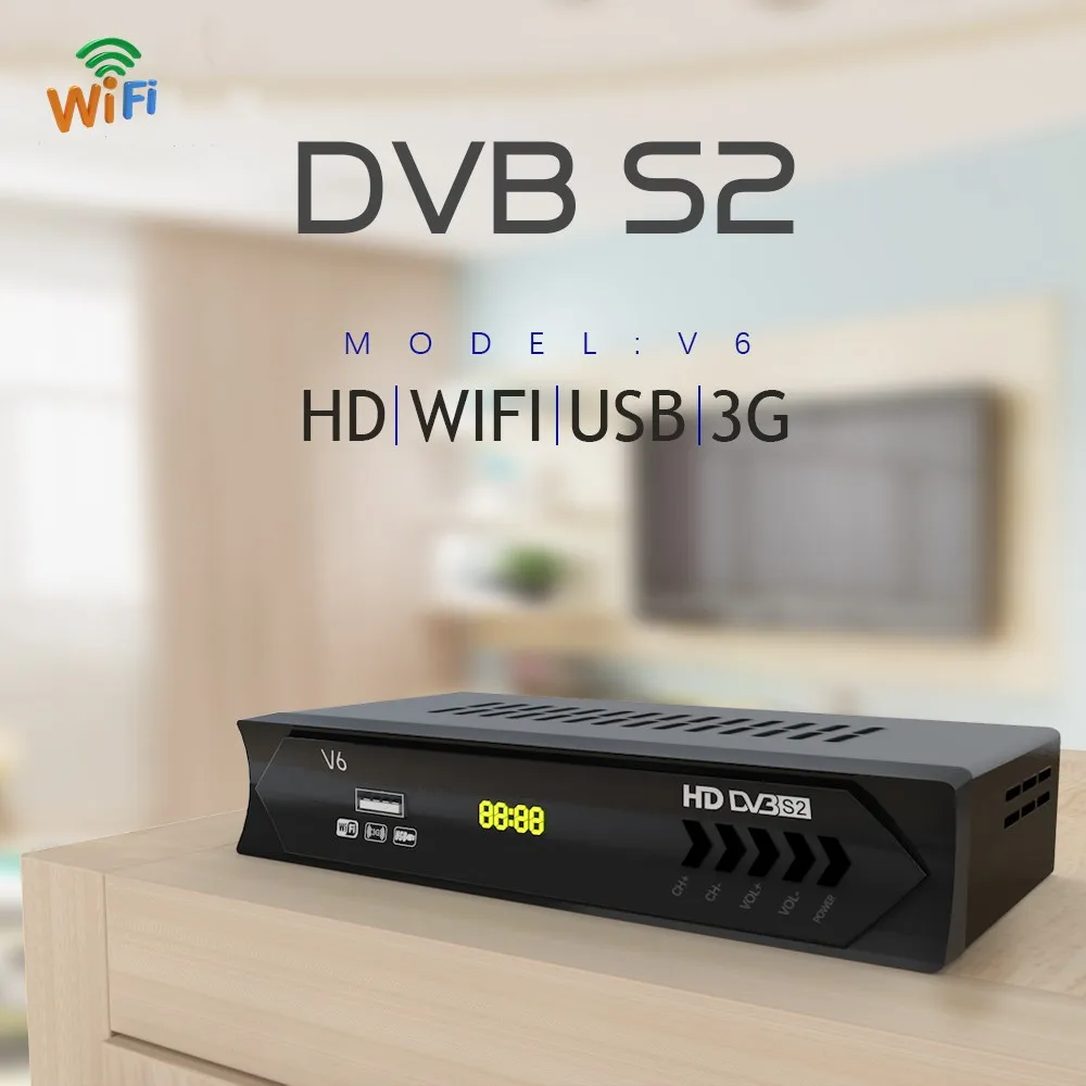Лидер продаж спутниковый ресивер с поддержкой IKS Youtube IPTV и Wi-Fi | Электроника