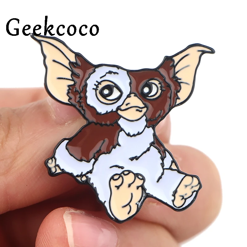 Мультфильм каваи Gremlins жесткая эмаль броши Металлические Булавки para ropa для детской обуви одежда рюкзак diy ремесло украшение J0741