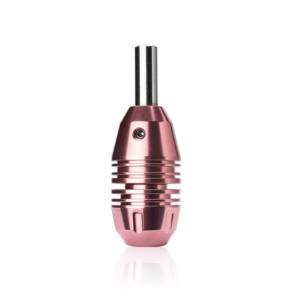 Pink Ручка для татуировки из алюминиевого сплава, ручка для татуировки, профессиональная машинка для татуировки, ручки для татуировки, самоблокирующаяся ручка, принадлежности для татуировки - Цвет: Pink