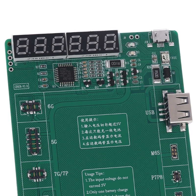 

Battery Quick Charging Activation Board Plate for iPhone X XS MAX XR 4 5 6 6S 7 8 for Samsung Xiaomi Huawei Cellphones