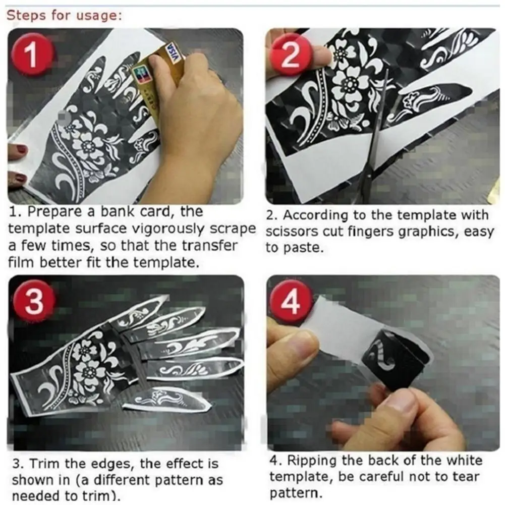 

6 Colors Indian Mehndi Henna Paste Henna Glitter Cone Body Art Tattoo Paint Temporary Draw Cone Glitter Stage