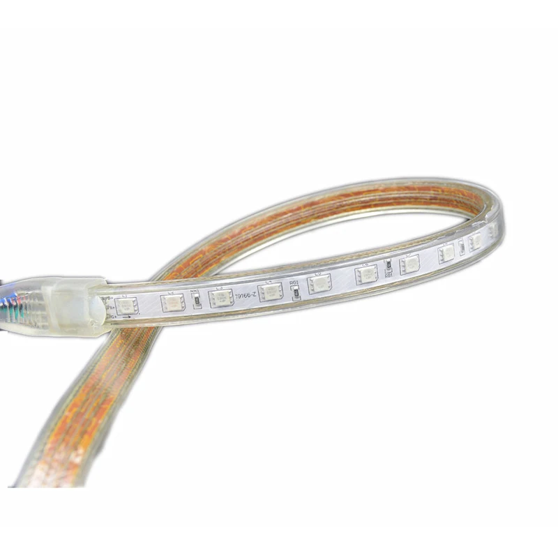 Гибкая светодиодная лента с дистанционным управлением SMD 5050 RGB 220 в 60