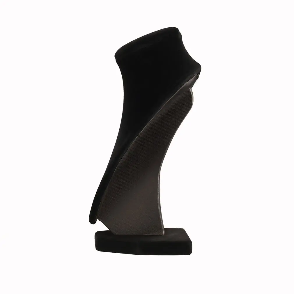 Black Velvet Necklace Pendant Jewelry Display Stand Holder Show Shelf Chain Earring Bust Organozer Showcase Rack |