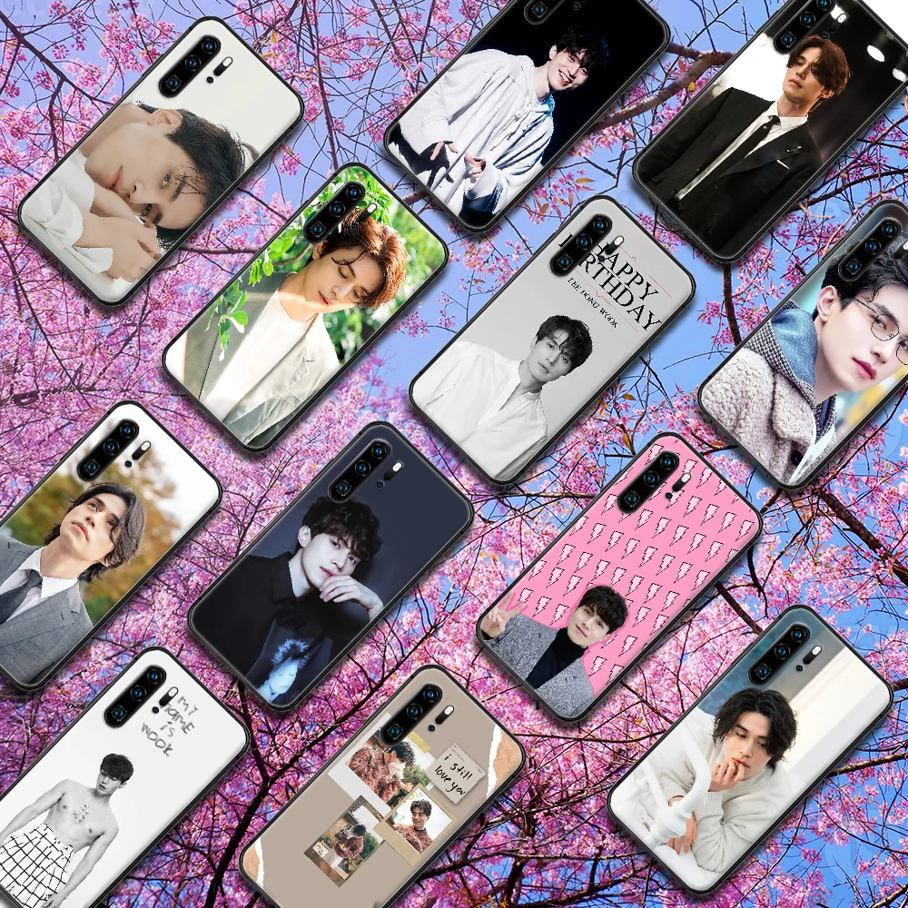Чехол Lee Dong Wook для телефона Huawei P Mate Smart 10 20 30 40 Lite Z 2019 Pro черный мягкий чехол