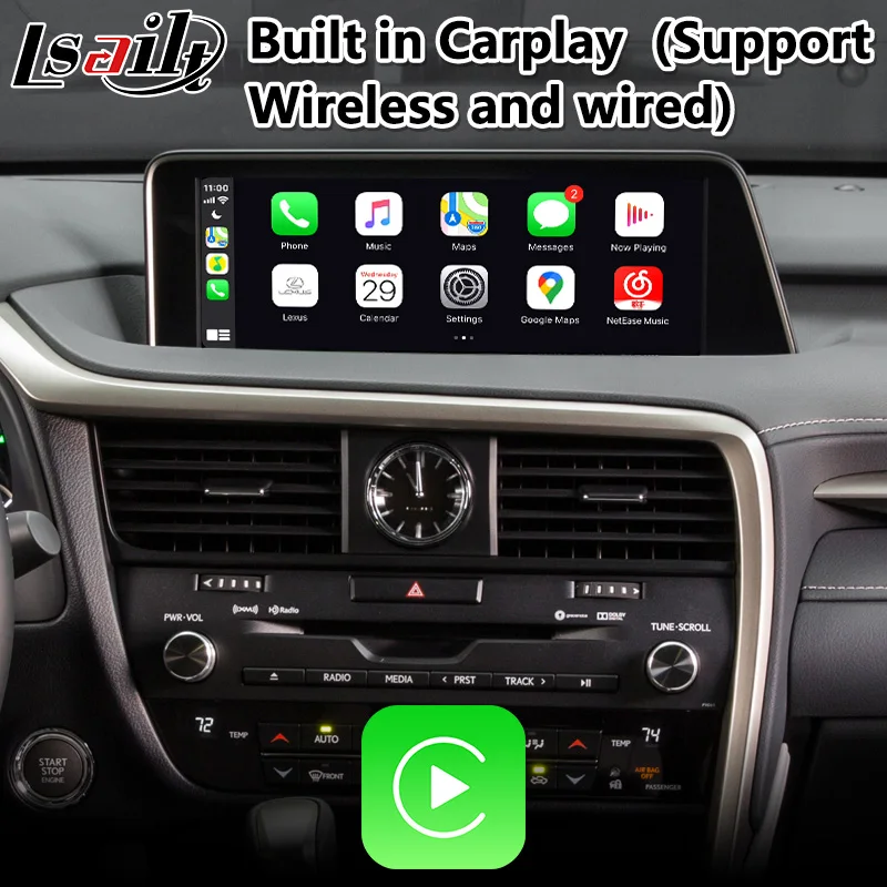 Интерфейс Lsailt Android Carplay для Lexus RX350 RX450h RX200T RX 2013 2019 управление мышью мультимедийная