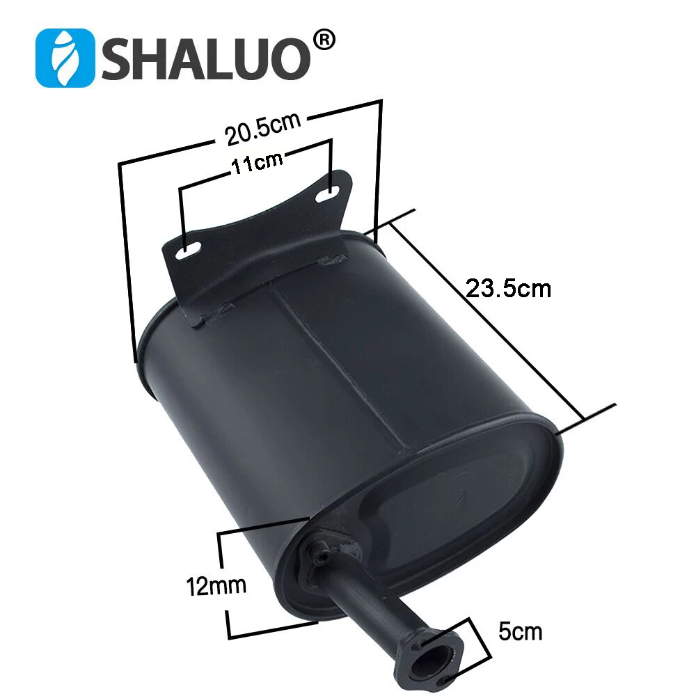 Бензиновый генератор GX390 5 кВт 6 7 глушитель с Бендером 188F190F 192F глушителем