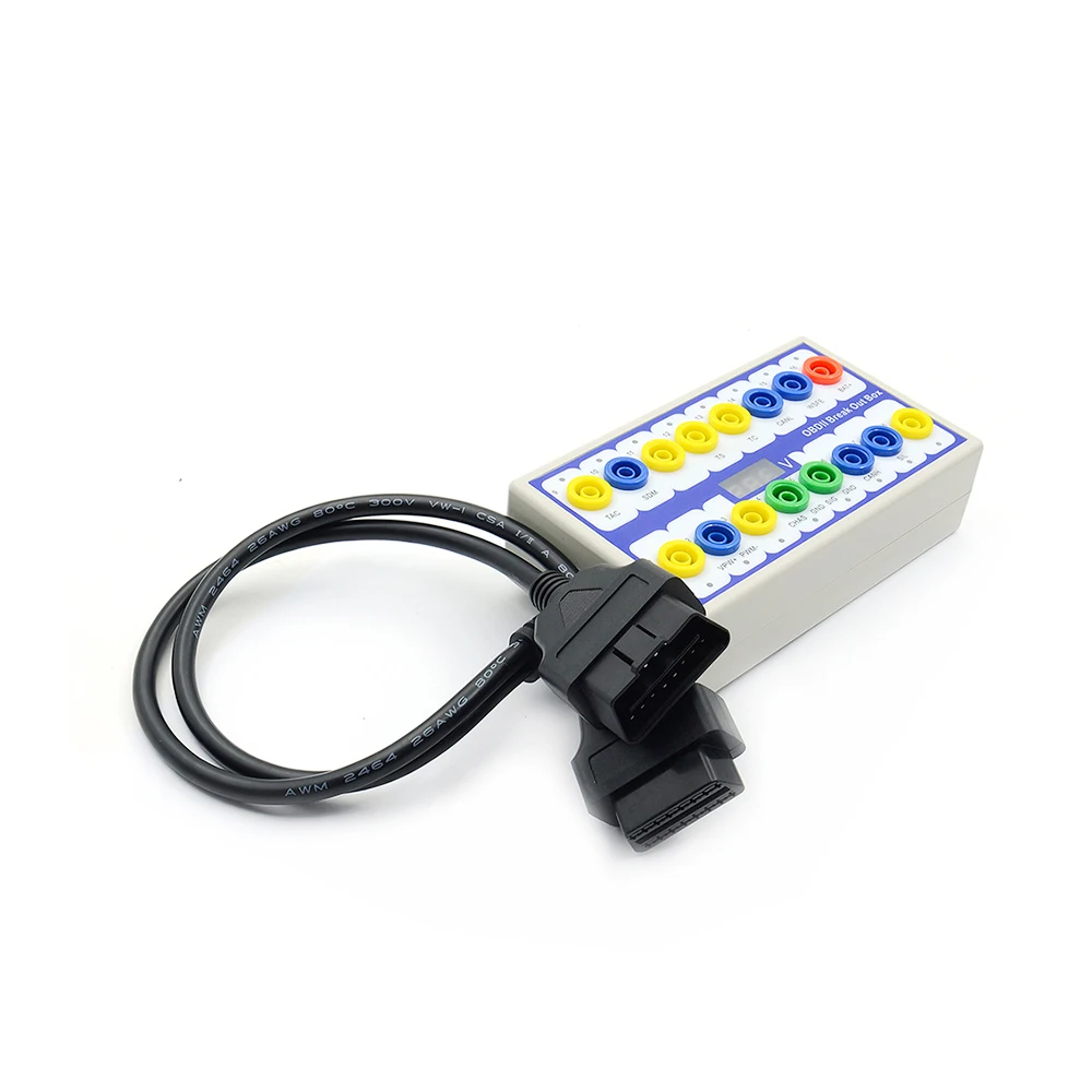 Новейший 2021 OBD2 разрывная коробка автомобиля OBD 2 автомобильный протокол детектор