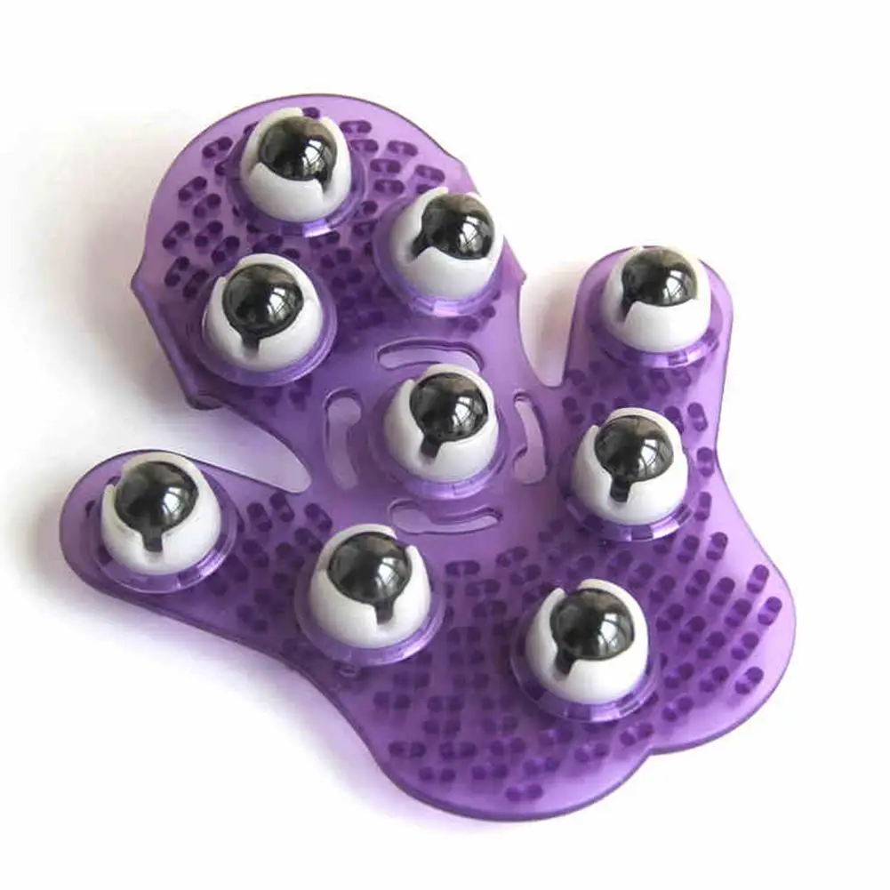 Массажная перчатка для тела роликовый мяч Антицеллюлитный снятие мышечной боли