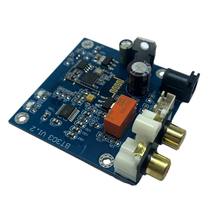 Модуль Bluetooth 5 0 постоянного тока 7-12 В с поддержкой A2DP/AVRCP/HFP/AAC/I2S Φ модуль для