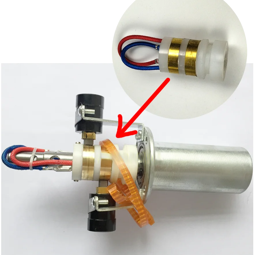 

One Carbon Brush Rotor Spare Part Of MF Cotton Candy Machines Accessory For ET Candy Floss Maker