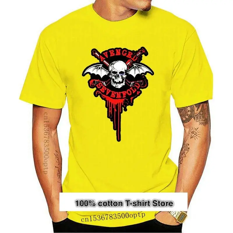 

Футболка Avenged Sevenfold для взрослых, новая футболка 2014, A7X, 2021