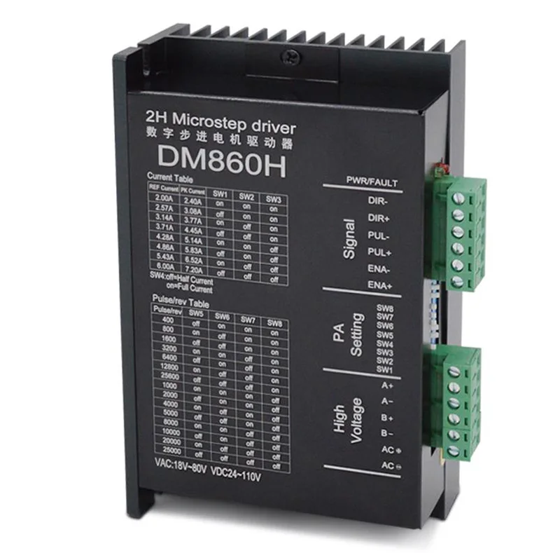 Driver de Motor Deslizante Dm860 Dm860h Dma Ma860h 57 – 86 7.2a