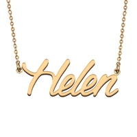 helen custom name necklace customized pendant choker personalized jewelry gift for women girls friend christmas present