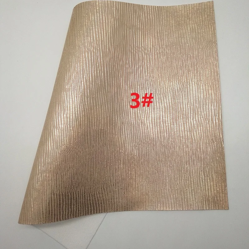 Смешанные цвета Глиттер Ткань Золото Тисненая Кожа Имитация Змеиный Мех Листы для Бантов A4 21x29CM Сияющий Минг XM958.