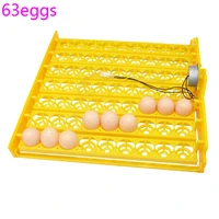 63 eggs incubator turn tray poultry incubation equipment chickens ducks and other poultry incubator automatically turn eggs