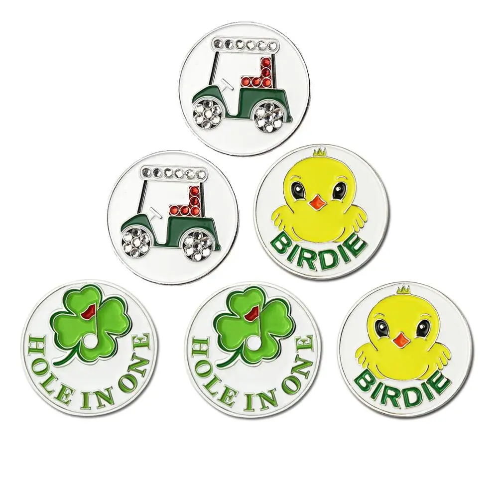 Маркерный мяч для гольфа Iron Embossied 6 шт.|Метка| |