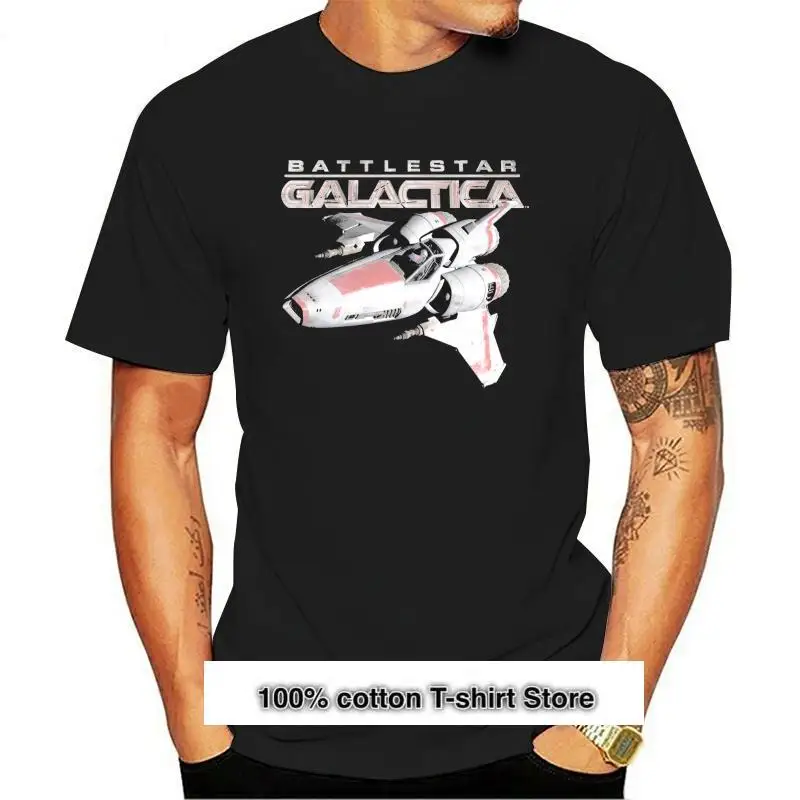 

Battlestar Galactica-Camiseta nueva serie MARK II VIPER para adultos, de algodón, talla grande, todas las tallas