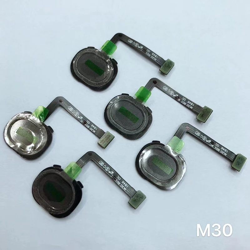 

For Samsung Galaxy M30 M305F Home Button Fingerprint SensorFlex Cable Touch Repair Parts