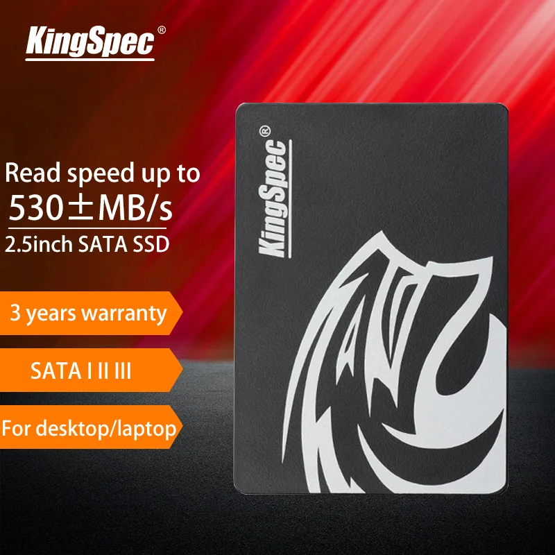 Внутренний жесткий диск KingSpec 2 5 дюйма SSD sata 240 ГБ твердотельный накопитель для