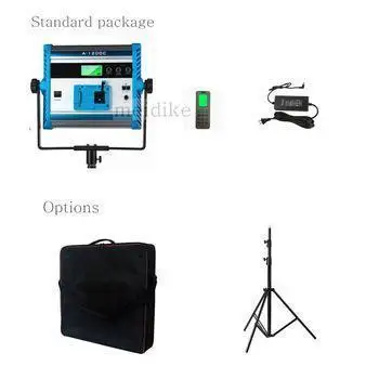 

Yidoblo A-1200c RGB LCD Display LED Lamp Soft light multi color led panel light For Film Video Lamp APP Remote control set