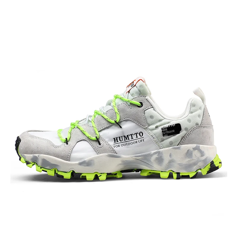 Кроссовки HUMTTO женские кожаные мягкие нескользящие на шнуровке легкие