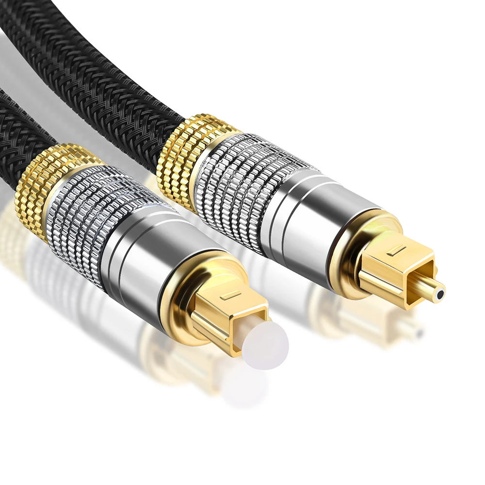 Цифровой оптический аудио кабель Toslink коаксиальный SPDIF Dolby 7 1 Звуковая Панель 5