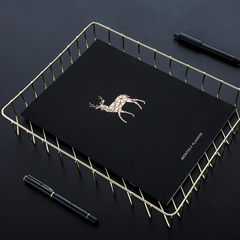 Planner 2020 Agenda A4 Annual Organizer Diary Saddle Notebook Weekly Monthly Plan Schedule Journal School Handbook Stationery |