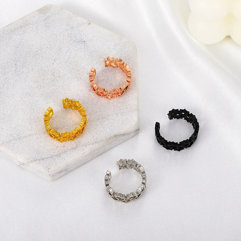 

New Luxury Wedding Sun Band Eternity Ring for Women Big Gift for Ladies Love Wholesale Lots Bulk Jewelry Creativity Mens Rings