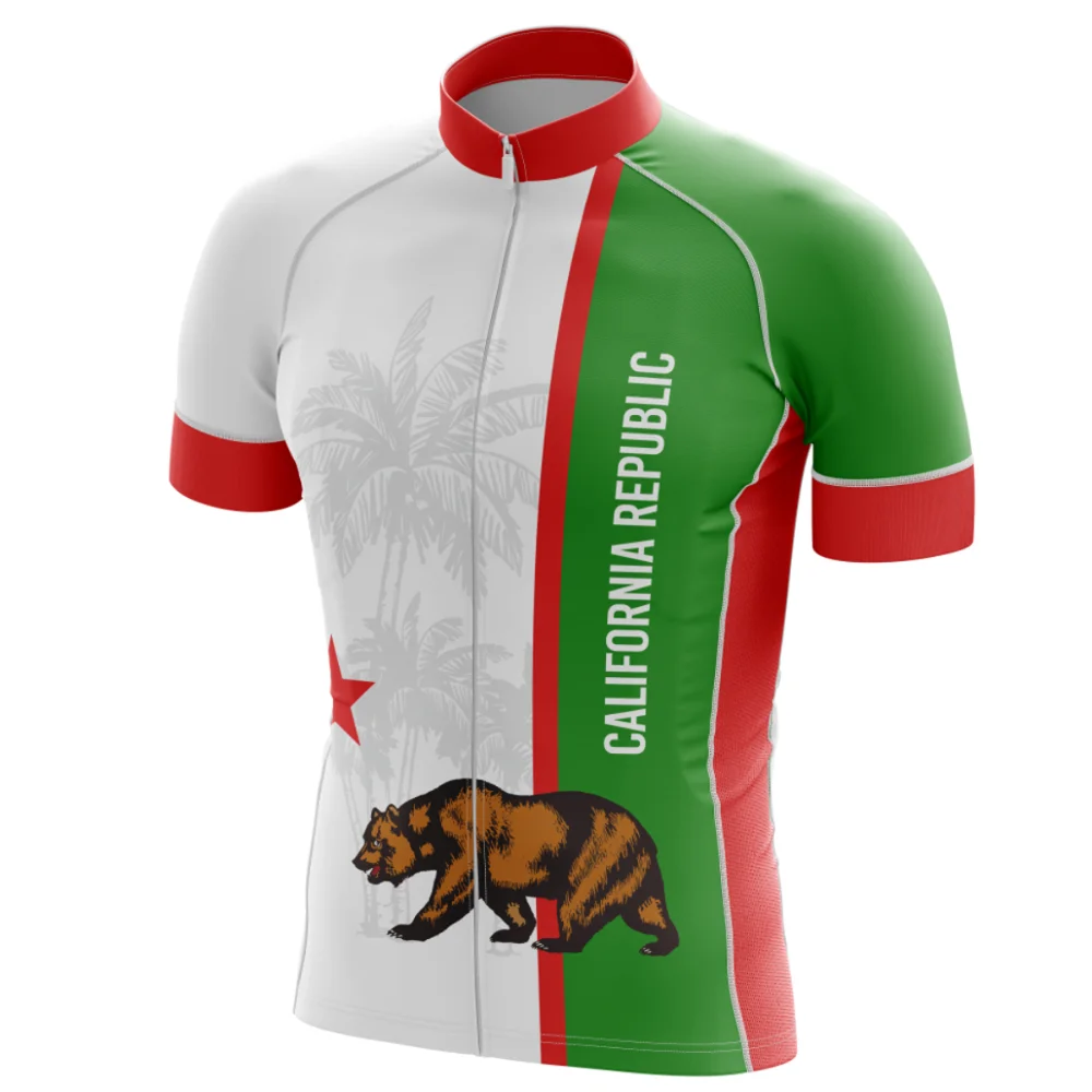HIRBGOD 2020 новая мужская футболка с коротким рукавом для велоспорта California Registry